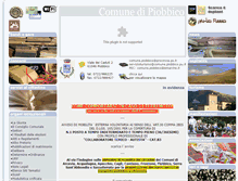 Tablet Screenshot of comune.piobbico.pu.it